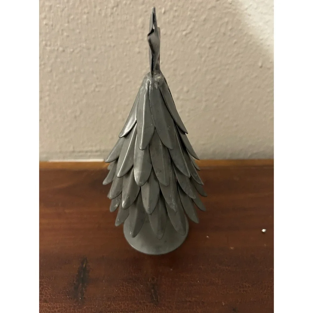 Pottery Barn Galvanized Tree with Star ~ 7.25